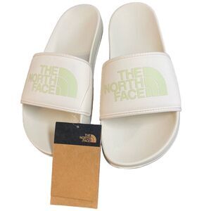 The North Face Womens Basecamp III Slides Sandals TNF Garden White, Size 9, NWT